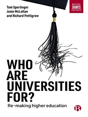 cover image of Who are Universities For?